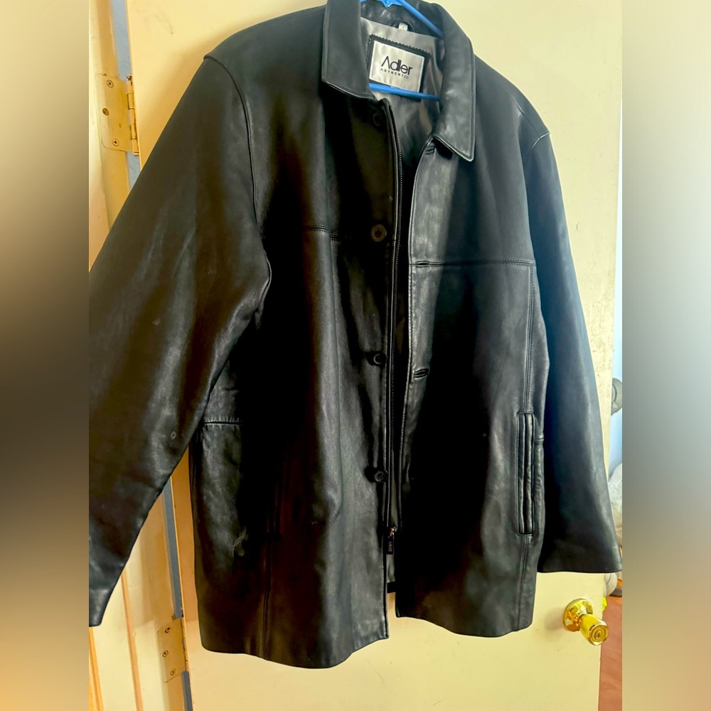 Man ADLER jacket leather